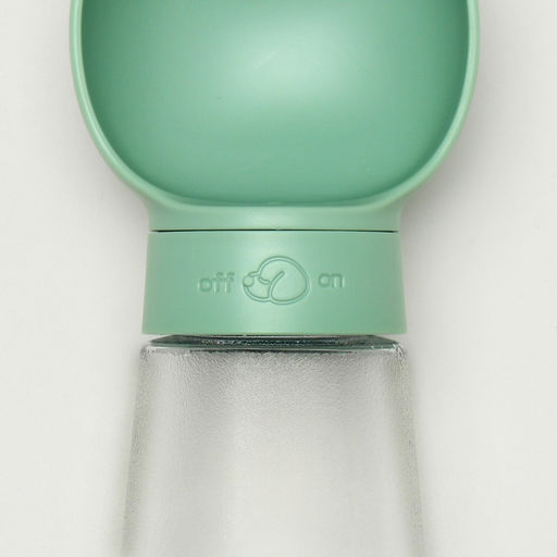 Поилка прогулочная 345 мл, зелёная - Пижон фото 4