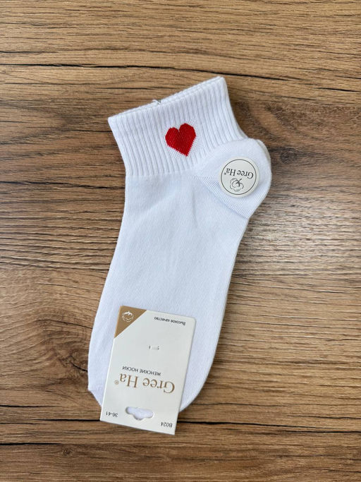 BK858 Носки, 1 пара БЕЛЫЙ