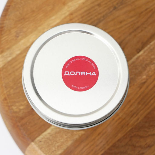 Банка для сыпучих Доляна «Сильвер», 280 мл, 8.7×8.4 см, с металлической крышкой, стекло, прозрачная