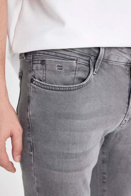 Pedro Slim Fit Джинсовые брюки узкого кроя с нормальной талией и узкими штанинами - Defacto фото 5