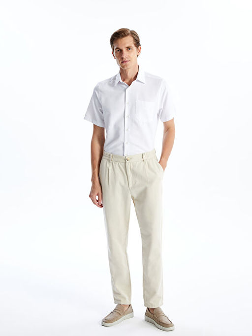 Regular Fit K?sa Kollu Arm?rl? Erkek G?mlek