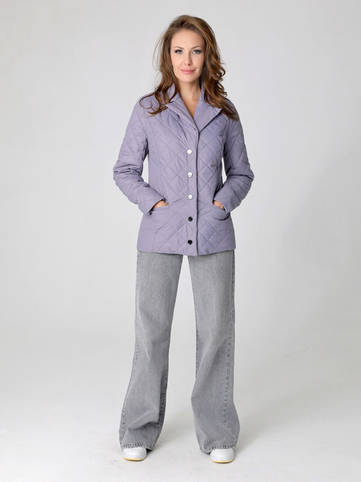24120 Куртка серо-сиреневый - Dizzyway фото 2