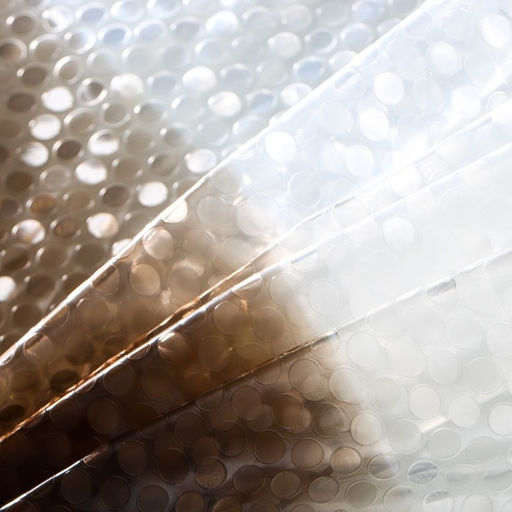 Штора для ванной Доляна «Диско 3D», 180×180 см, EVA, коричневый