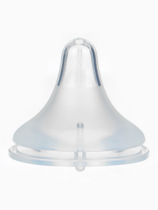 Цена за 2 шт. Соска на бутылочку, антиколиковая, 3+, Mum Effect, широкое горло