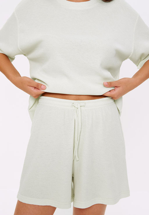 Комплект жен.(блузка и шорты) Olana светло-серый Pajamas - Sensera фото 4