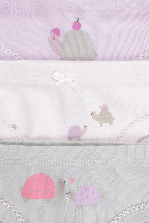 Crockid _ К 1978-3уп/нежная сирень,алое,черепашата трусы для дев  фото 2