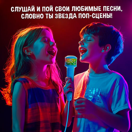 Микрофон Ты звезда, цвет голубой - Zabiaka фото 4