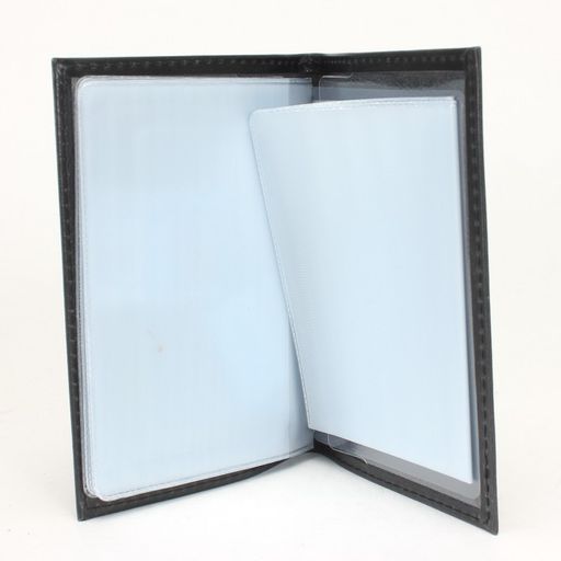 Обложка для автодокументов Croco-АВ-100 н/к, черный пулл-ап (254) 231513  фото 3