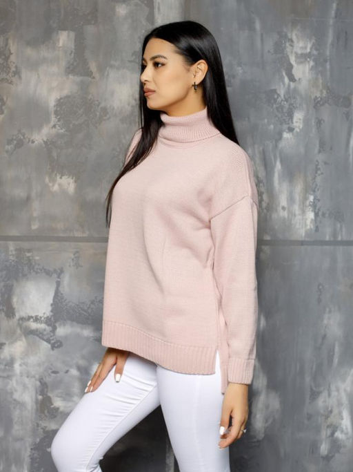 Водолазка удлиненная w-02-037 с шерстью 20% - Esenia фото 13