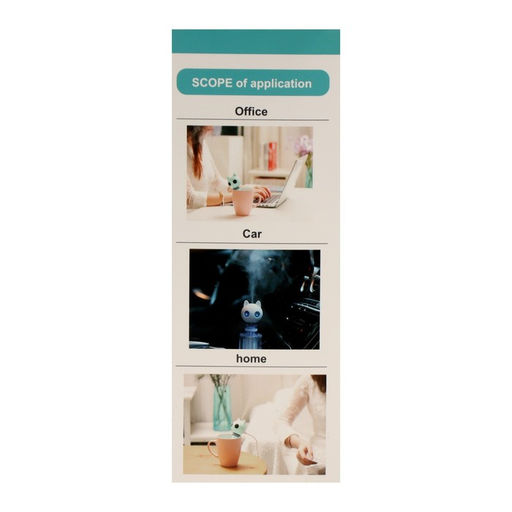 Увлажнитель воздуха «Кот» HM-22, ультразвуковой, погружной, портативный, USB, розовый