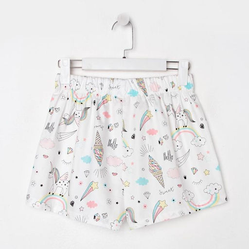 Шорты женские KAFTAN Unicorn, размер 40-42, белые
