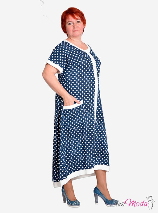 Платье Модель №71 размеры 50-72 - Plusmoda фото 2