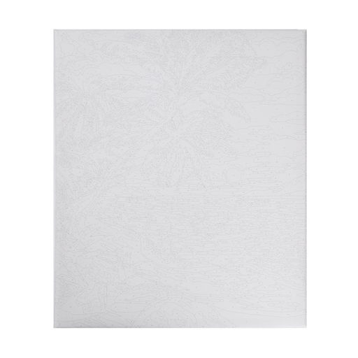 Картина по номерам на холсте с подрамником «Закат на море», 40×50 см