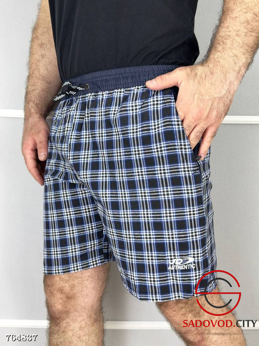 Мужские шорты в клетку - Zum ming фото 2