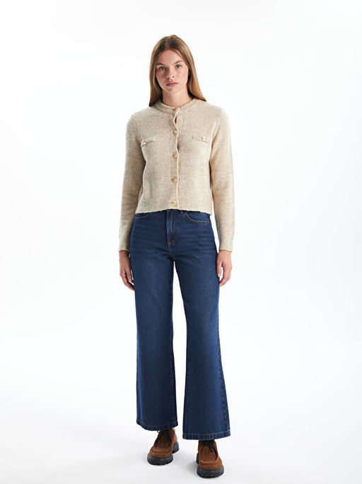 Bisiklet Yaka Kad?n Triko H?rka