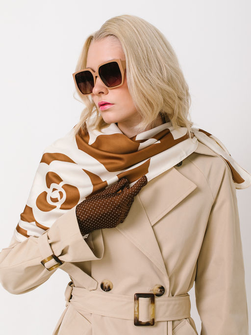 Большой, мягкий, тонкий и очень нежный двусторонний платок - Tantino фото 4