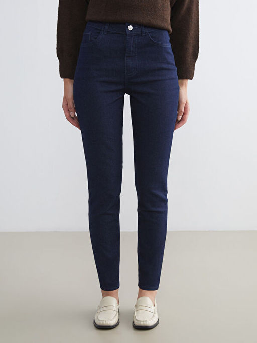 Slim Mom Kad?n Jean Pantolon