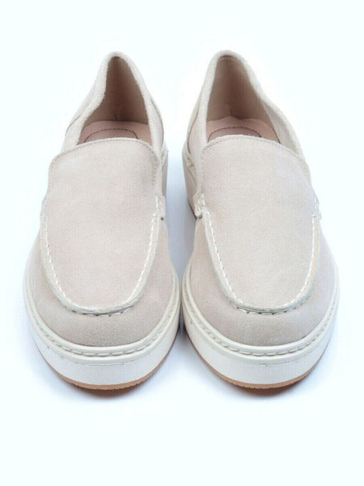 03-5060-5 BEIGE Лоферы женские (натуральная замша)