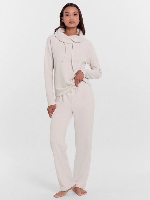 Худи женское домашнее кремовое белый песок 502623-1 - Mark formelle фото 5