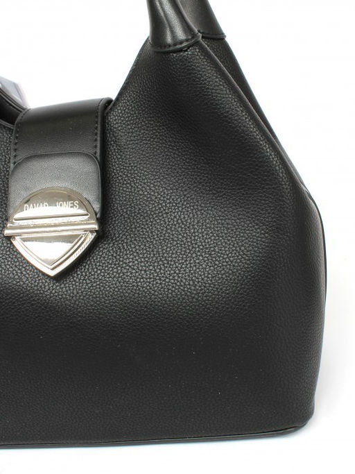 Сумка женская искусственная кожа DJ-7058-2-BLACK, 1отд, плечевой ремень, черный SALE 261454 - Adelia фото 9