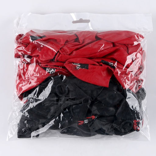 Воздушные шары латексные 12" Halloween party, 50 шт.