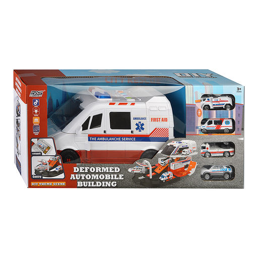 Машина-Трек "Медицина" в коробке