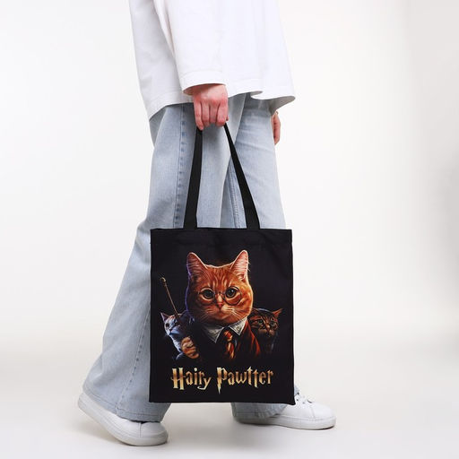 Сумка-шопер без застёжки, цвет чёрный - Nazamok фото 8