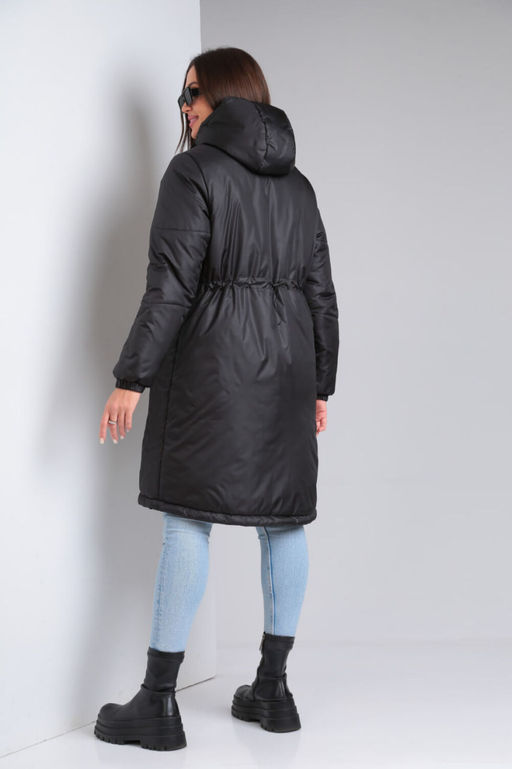 Пальто Modema 3027-1 черный фото 2