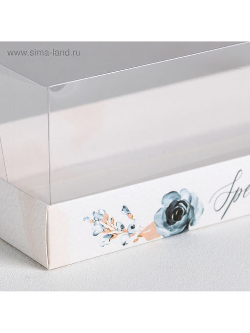 Цена за 5 шт. Коробка кондитерская Special for you, 26×8×9.5 см