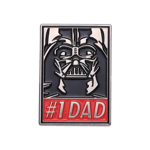 Металлический значок Dad №1