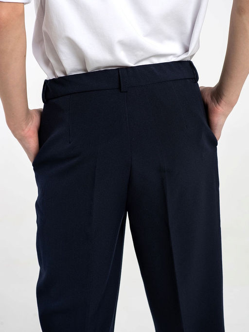 Синие школьные брюки для мальчика Инфанта, модель 0914К фото 7