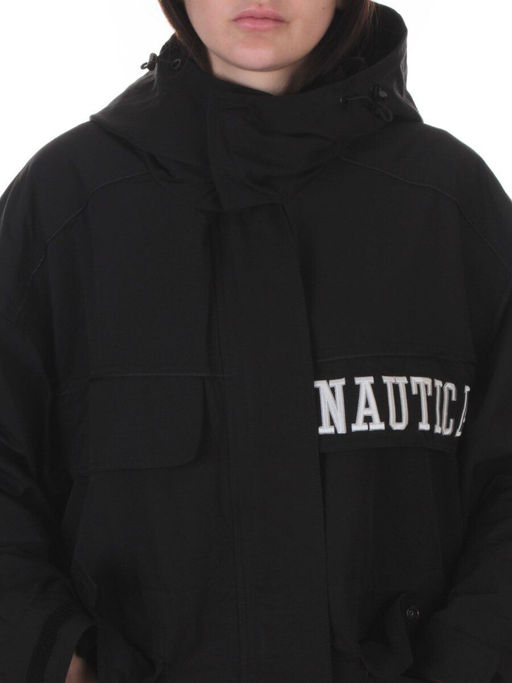 3101 BLACK Куртка демисезонная женская (100 гр. холлофайбер) - Фабричный китай фото 4