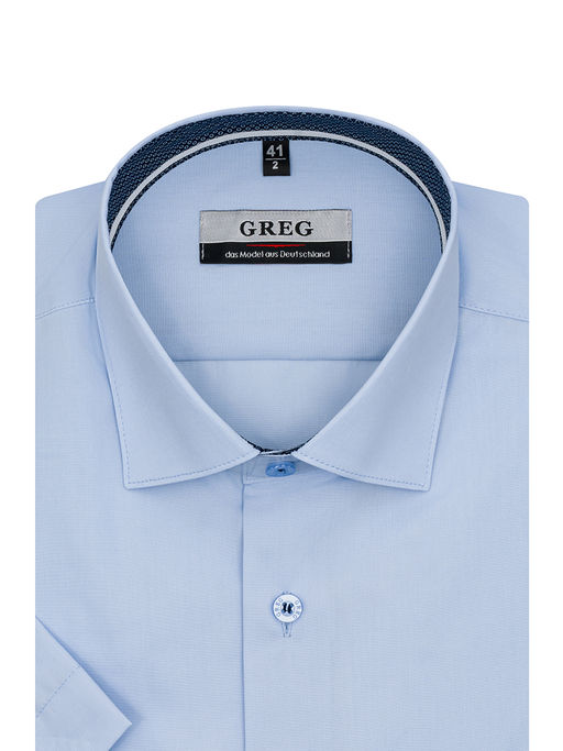 Сорочка мужская короткий рукав GREG 210/109/CL/1p  фото 2