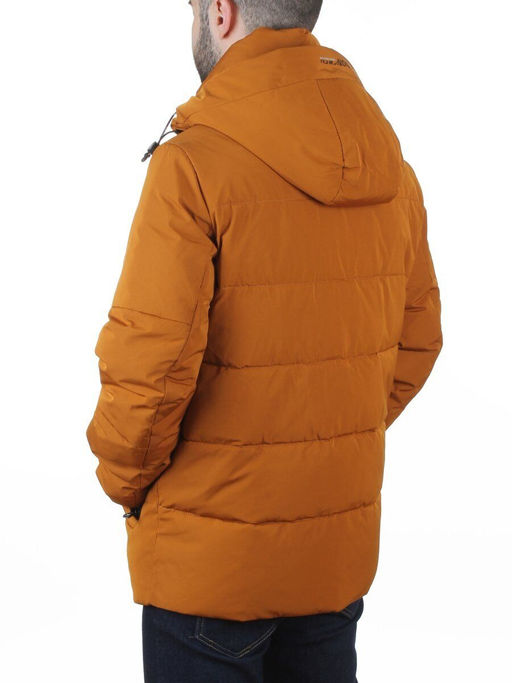 6593 LT. BROWN Куртка мужская зимняя (200 гр. холлофайбер)