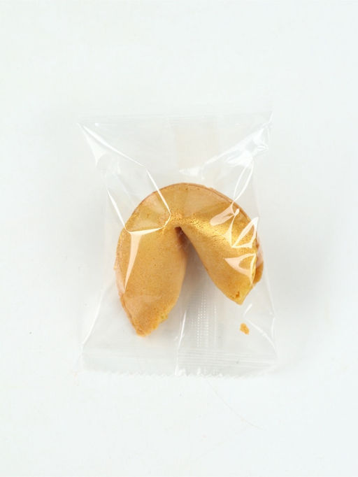 Цена за 2 шт. Печенье с предсказанием с кандурином Счастливого нового года, 1 шт.