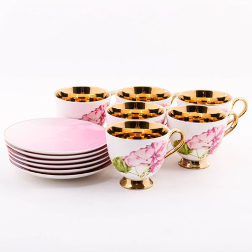 60311 Чайный/наб 12пр 200мл фарфор ПРЕМИУМ LR (х6) - Mayer&boch фото 4