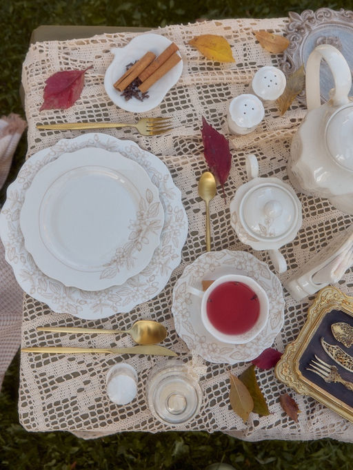 Чайная пара SL Home «Аманде», чашка 220 мл, блюдце 17×17×2 см, фарфор, белая