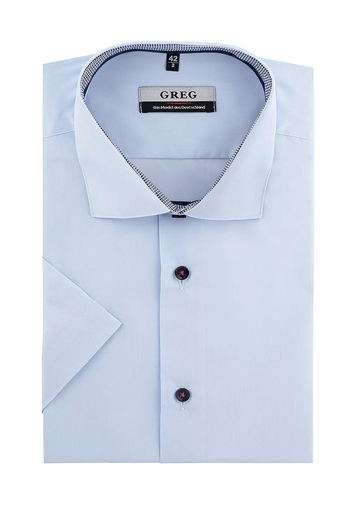 Сорочка мужская короткий рукав GREG 210/109/CL/Z/1p  фото 2