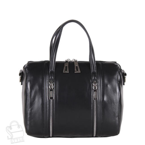 Сумка женская кожаная 9500-2NN black Natale Navetta  фото 4