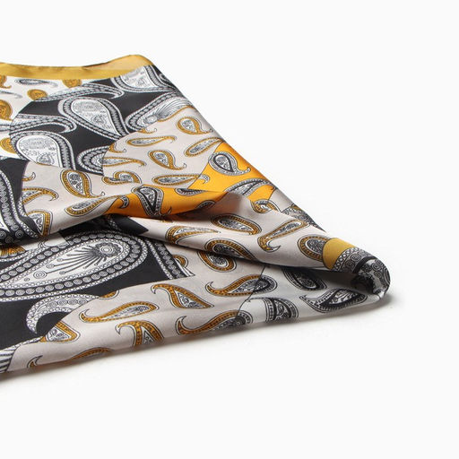 Платок женский MINAKU, размер 70×70 см, горчичный