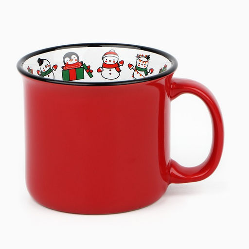 Кружка керамическая новогодняя «С Новым годом!», 450 мл