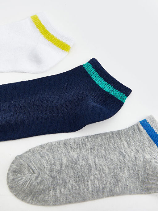 Erkek ?ocuk Patik ?orap 3l?