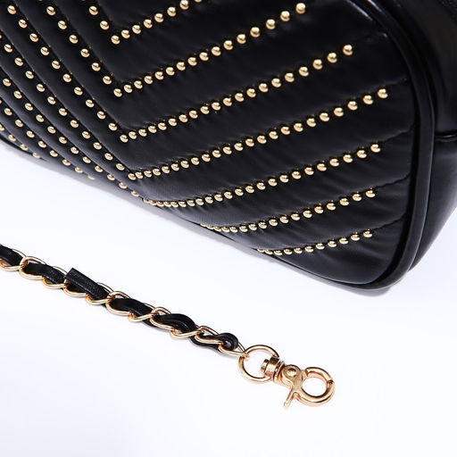 Сумка кросс-боди на молнии, цвет чёрный - Simaland фото 8