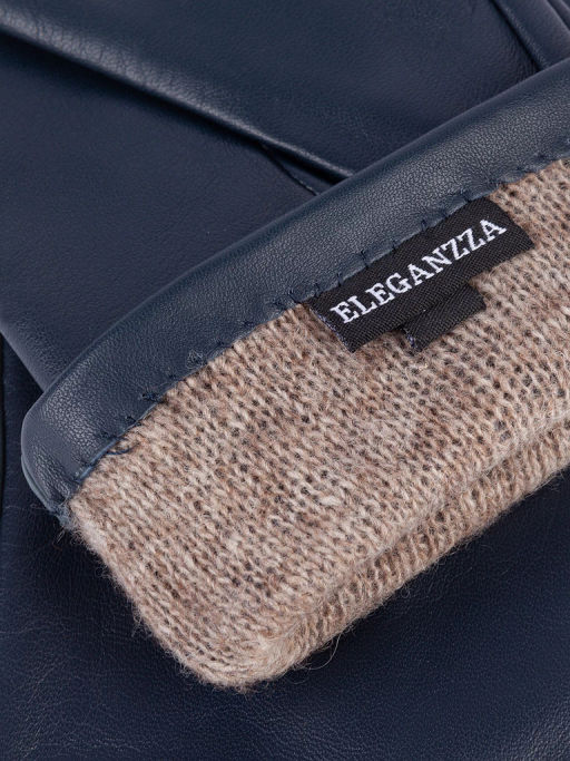 Перчатки женские 100% ш IS967 d.blue/stone blue - Eleganzza фото 2