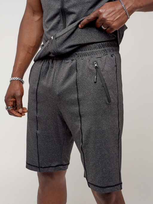 Спортивный костюм летний мужской темно-серого цвета 2262TC - FUYOUKAI фото 11