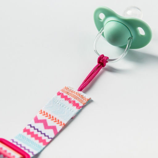 Держатель для пустышки на ленте Орнамент - Крошка я фото 4