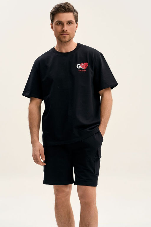 Футболка GO M1001C/40-02.176-182 черный