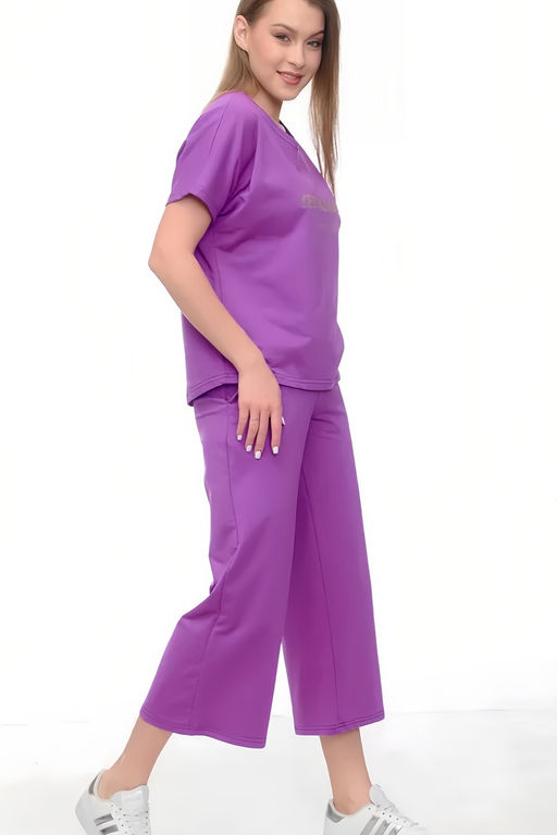 Костюм с кюлотами, футер двухнитка, Арт. 1050