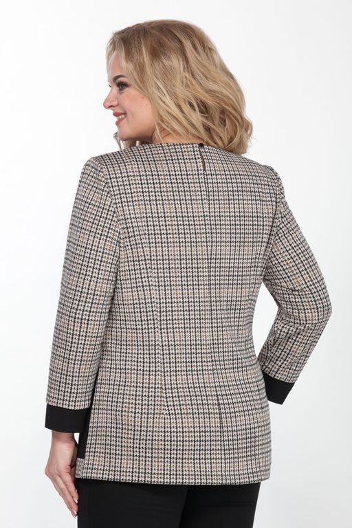 Блуза Элль стиль 2043а бежевый  фото 2