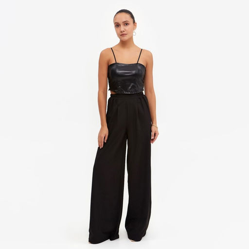 Топ женский Collorista, чёрный, размер 42-44